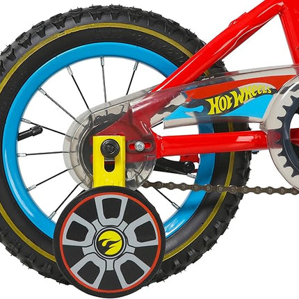 Dynacraft Hot Wheels 12" Children's Bike – Exciting, Red Design, Sturdy and Durable, Perfect for Kids Learning to Ride, Easy to Assemble, Ideal for Young Riders Ages 3-5 Years
