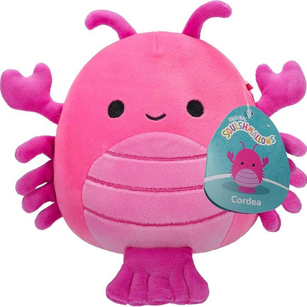 Squishmallows Original 7.5-Inch - Cordea The Hot Pink Lobster