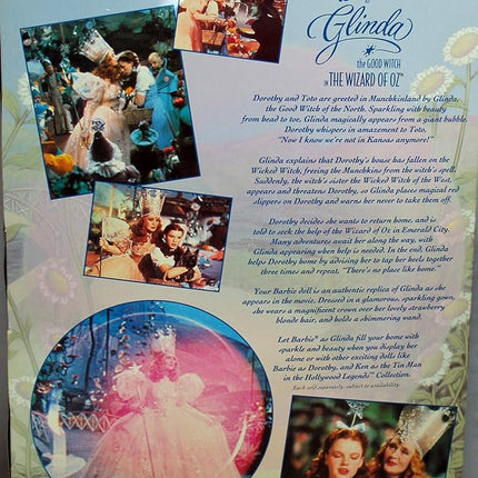 Barbie 1996 Collector Edition - Hollywood Legends Collection - Glinda The Good Witch in The Wizard of Oz