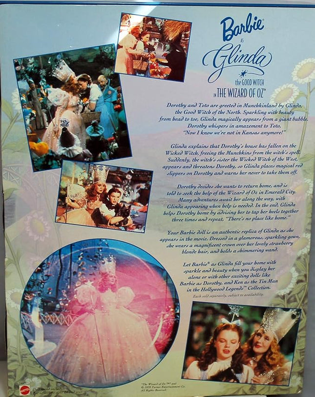 Barbie 1996 Collector Edition - Hollywood Legends Collection - Glinda The Good Witch in The Wizard of Oz