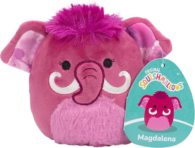 Squishmallows Original 5-Inch Magdalena The Woolly Mammoth - Official Jazwares Little Plush - Collectible Soft & Squishy Mini Stuffed Animal Toy - Add to Your Squad - Gift for Kids, Girls & Boys