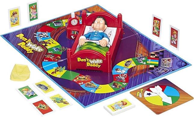 Hasbro Gaming Don't Wake Daddy Preschool Board Game for Kids Ages 3 and Up (Amazon Exclusive)