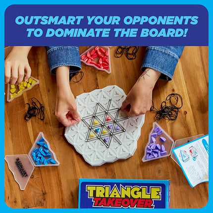 Triangle Takeover by Relatable – A Fast-Paced Strategy Game for Family Gatherings, Great Kids Party Board Game, for Ages 8 and Up