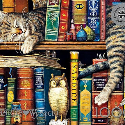 Buffalo Games - Charles Wysocki - Frederick The Literate - 1000 Piece Jigsaw Puzzle for Adults -Challenging Puzzle Perfect for Game Nights - Finished Size is 26.75 x 19.75