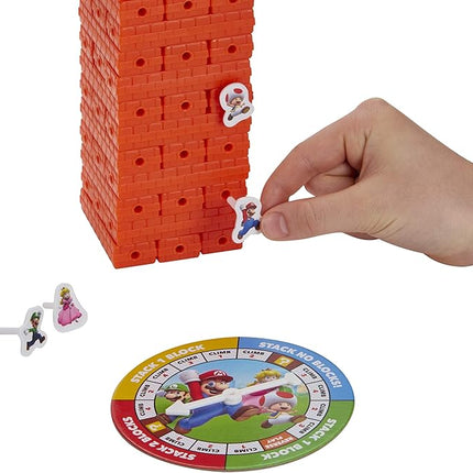 Hasbro Jenga: Super Mario Edition Game | Block Stacking Tower Game | Back to School Gifts for Kids | Classroom Board Games | Ages 8+ (Amazon Exclusive)
