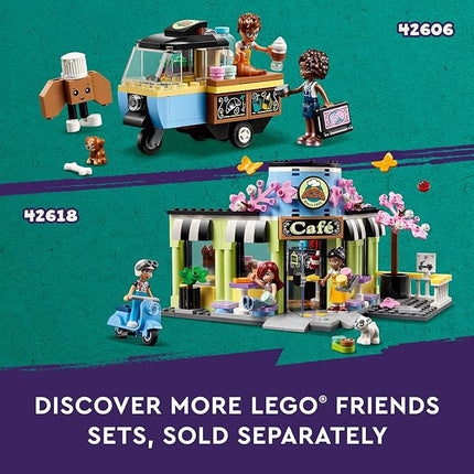 LEGO Friends Heartlake City Cafe Building Toys - Pretend Play Toys Figures & Playset for Kids, Girls & Boys, Ages 6+ - Imaginative Play W/Mini Dolls - Birthday Gift Idea - 42618