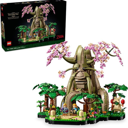 LEGO The Legend of Zelda Great Deku Tree 2in1 - Model Building Set for Adults, Ages 18+ - Collectible Zelda Kit for Home Decor, Office or Bedroom - Gift Idea for Fans of Video Game - 77092