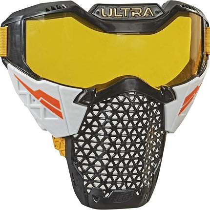 Nerf Ultra Battle Mask - Adjustable Head Strap, Breathable Design - Wearable Face Shield Ultra Battlers