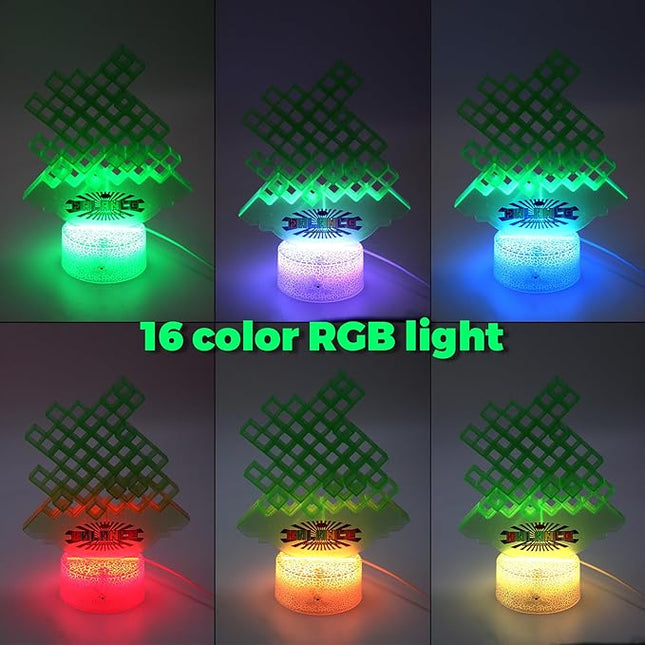 FAVANTIME 32pcs LED Stacking Game Tetra Balance Tower Stacking Blocks Board Games for 1-4 Players Family Games for Kids, Adults, Party, Travel Team Building Blocks Toys