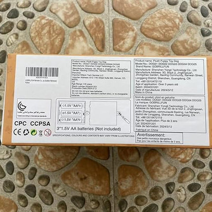 Interactive Walking Plush Puppy Toy Dog, Remote Control Electronic Robot Dog Realistic Wagging Tail, Rich Grooming Set, Gift Toy for Girls & Boys, Kids Age 3, 4, 5, 6 (Accessories Updated)