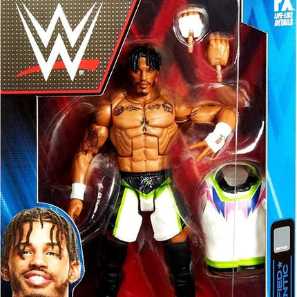 Mattel WWE Wes Lee Elite Collection Action Figure, 6-inch Posable Collectible Gift for WWE Fans Ages 8 Years Old & Up