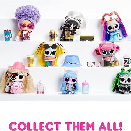 L.O.L. Surprise! Hair Pets with 10 Surprises- Collectible Pet with Real Hair, Including Music Themed Accessories, Holiday Toy, Great Gift for Kids Girls Boys Ages 4, 5, 6+ Years Old - Assorted Toy