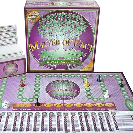 Matter of Fact — Fast-Paced, Rapid-Fire Trivia Challenge with Quirky Categories — Adult & Family Game Night Fun