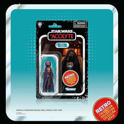 STAR WARS Retro Collection The Acolyte Multipack, 3.75 Inch Collectible Action Figure 6-Pack