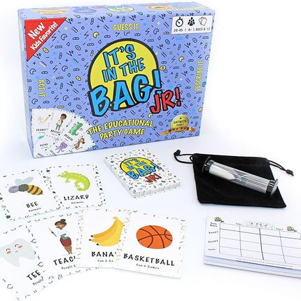 It's in The Bag! Jr. - A Charades Game for Kids and Family! - Interactive Picture Charades Board Games for Family Night, Board Games for Kids 4-6/6-8/8-12 - Games for Family Game Night with Kids