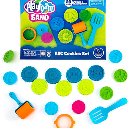Educational Insights Playfoam Sand ABC Cookies Set, Play Sand, Sensory Toy, Gift For Boys & Girls, Ages 3+