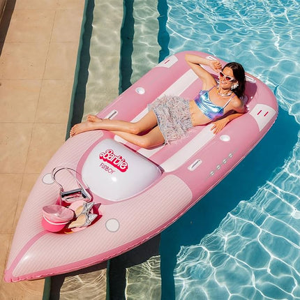 Barbie The Movie & FUNBOY Inflatable Pool Floats, Perfect for a Summer Pool Party and Entertainment