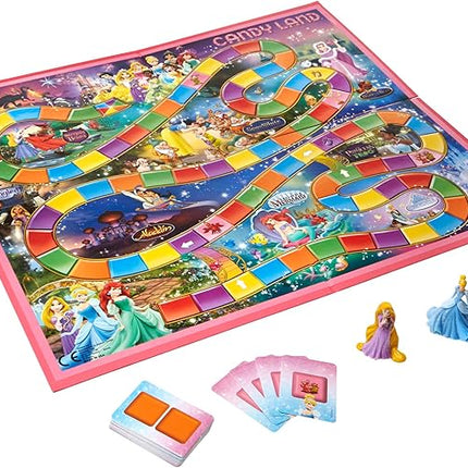 Hasbro Gaming Candy Land Disney Princess Edition Board Game, Preschool Games for 2 to 3 Players, Family Games for Kids Ages 3 and Up (Amazon Exclusive)