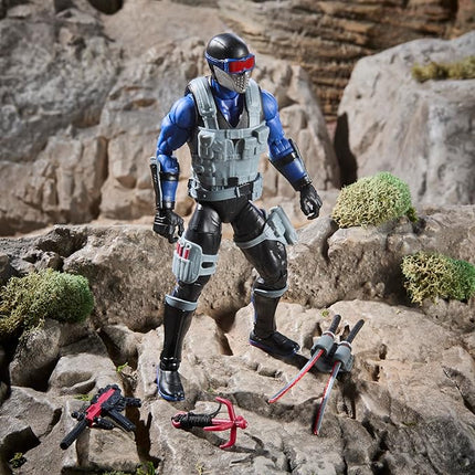 G.I. Joe Classified Series #165, Snake Eyes V4, Collectible 6 Inch Action Figure with 7 Accessories