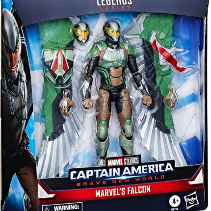 Marvel Legends Series Falcon, Captain America: Brave New World Collectible Deluxe 6 Inch Action Figure