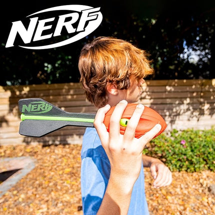 Nerf Vortex Aero Howler Foam Ball, Classic Long-Distance Football, Flight-Optimizing Tail, Whistling Sound, Indoor & Outdoor Fun, Christmas Stocking Stuffers for Kids