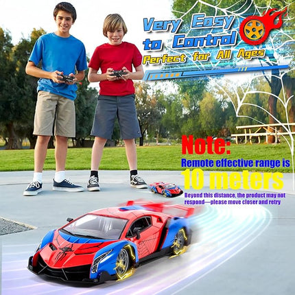 Sunhorse Toys for 3 Year Old Boys - Gifts for 3 4 5 6 7 8 12 Year Old Boys Birthday, Cars Toys - Remote Control Car with Lights & Controller, Hobby Racing/Race Vehicle for Kids Ages 4-8 5-7 Toddlers