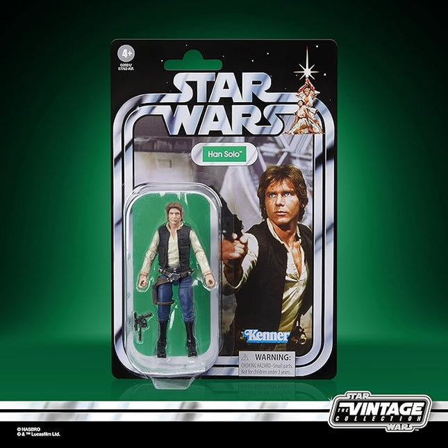 STAR WARS The Vintage Collection Han Solo, A New Hope Premium 3.75 Inch Collectible Action Figure