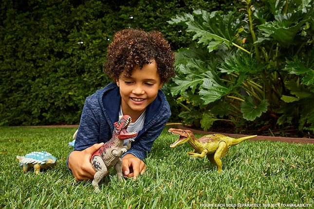 Mattel Jurassic World Camp Cretaceous Roar Attack Dinosaur Action Figure, Baryonyx Limbo Dino Toy with Strike Motion & Sounds