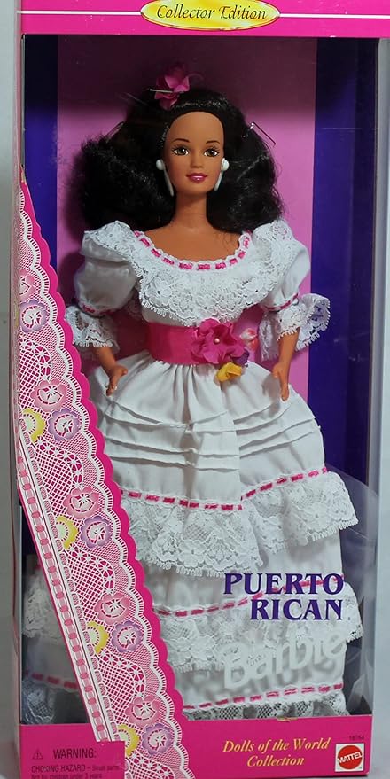 Mattel Barbie Puerto Rican Collector Vintage Dotw Dolls of the World