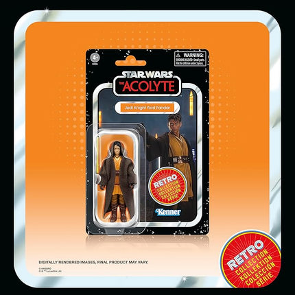STAR WARS Retro Collection The Acolyte Multipack, 3.75 Inch Collectible Action Figure 6-Pack
