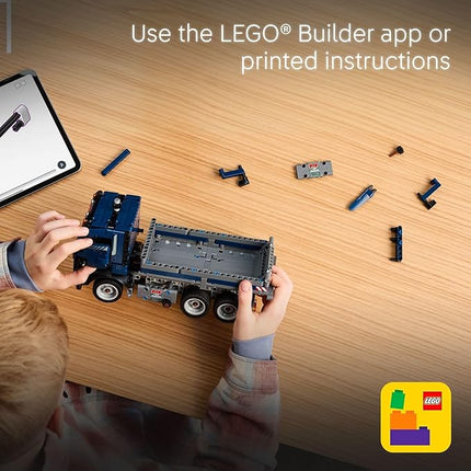 LEGO Technic Tipping Dump Truck Toy - Building Toy for Kids, Boys and Girls, Ages 9+, Construction Toy Truck - Birthday Gift Idea - 42203