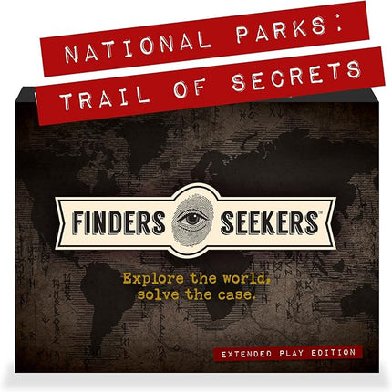 Mystery Game | National Parks Trail of Secrets – Be a Detective and Investigate an Unsolved case, Escape Room Puzzle Game, for Date Night, Family Night or Solo.