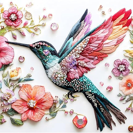 Puzzles for Adults 1000 Pieces,Jigsaw Puzzles 1000 Pieces Bird Puzzles Adult Puzzle Games Unique Cool Puzzle Recycled Cardboard Challenging Game Birthday Party Bird Lover Gift Toy 28x20 in