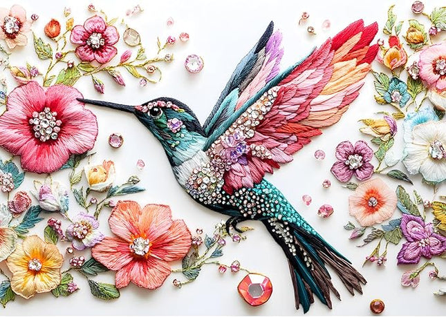 Puzzles for Adults 1000 Pieces,Jigsaw Puzzles 1000 Pieces Bird Puzzles Adult Puzzle Games Unique Cool Puzzle Recycled Cardboard Challenging Game Birthday Party Bird Lover Gift Toy 28x20 in