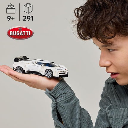 LEGO Speed Champions Bugatti Centodieci Hyper Sports Car Toy - Model Kit & Pretend Play Toy for Boys & Girls, Ages 9+ - Italian Model Car Kit for Racing Fans - Gift Idea for Birthdays - 77240