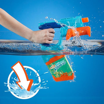 Nerf Super Soaker Dunk-Fill 2-Pack, 2 Water Blasters, Easy Instant Fill Tanks, Just Dunk & Go, 10.1 Fluid Ounce Tanks, Water Toys, Ages 6+