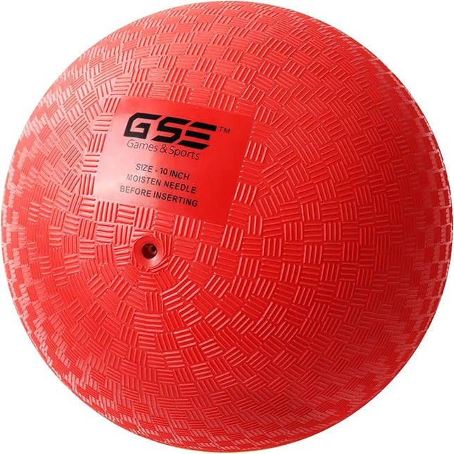 GSE Games & Sports Expert 5"/7"/8.5"/10" Inflatable Playground Ball, Kickball, Bouncy Dodge Ball, Handball for Kid/Adult, Perfect for Recess Ball Games, Gym, Yoga Exercises, Schools Sports Activities