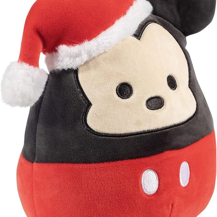 Squishmallows Original 8-Inch Mickey Mouse - Official Jazwares Disney Christmas Plush - Collectible Soft & Squishy Stuffed Animal Toy - Gift for Kids, Girls & Boys