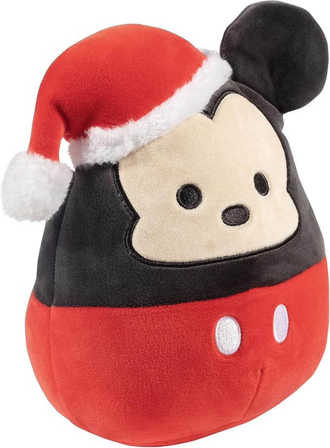 Squishmallows Original 8-Inch Mickey Mouse - Official Jazwares Disney Christmas Plush - Collectible Soft & Squishy Stuffed Animal Toy - Gift for Kids, Girls & Boys