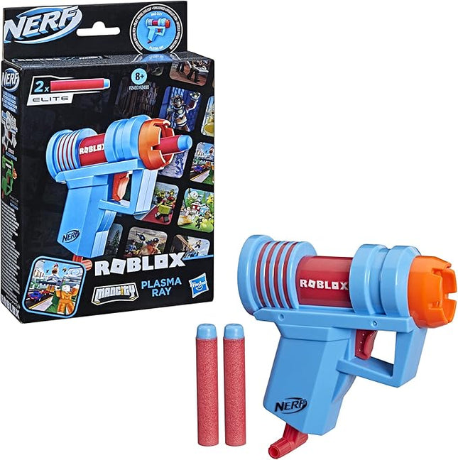 Nerf Roblox Mad City Plasma Ray Toy Gun Foam Dart Blaster - Includes 2X Darts