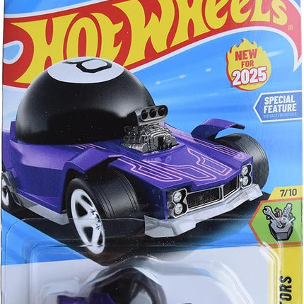 Hot Wheels Decidedly Go, Experimotors 7/10 [Purple/Black Magic Ball] 188/250