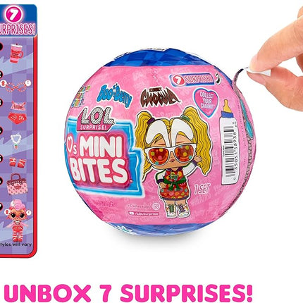 L.O.L. Surprise! LOL Surprise Loves Mini Bites Cereal Dolls with 7 Surprises, Accessories, Limited Edition Doll, Cereal Theme, Collectible Doll- Great Gift for Girls Age 4+