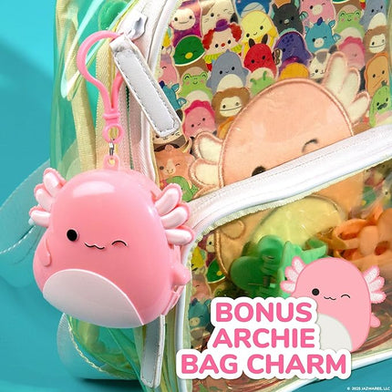 Squishmallows Original Archie The Axolotl Bracelet Kit, Friendship Bracelet Kit, Charm Bracelet Making Kit, Gifts for Girls, for Boys, Craft Kits