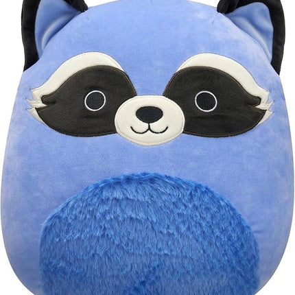 Squishmallows Original 12-Inch Duranga Blue Raccoon - Official Jazwares Plush (Medium-Sized)