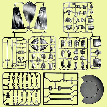 T13 Medieval Knight Titan 13 Robot Action Figure Movable Dummy Figure Fully Articulated Warrior Toy Desktop Table Decoration