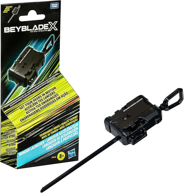 Beyblade X Official Winder Launcher for use with Beylade X Spinning Top Toys and Beystadium; Great Gift for 8 Year Old Boys and Girls