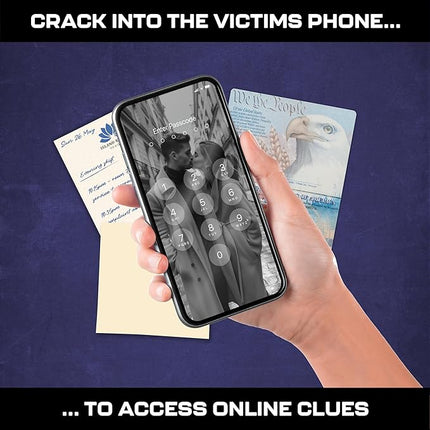 MMC Death of an Influencer – Thrilling Murder Mystery Games for Adults in Bali Paradise – 28 Realistic Evidence Pieces, 150 Min Gameplay (3.5/5 Difficulty) – Cold Case Files Game for 1-10 Players