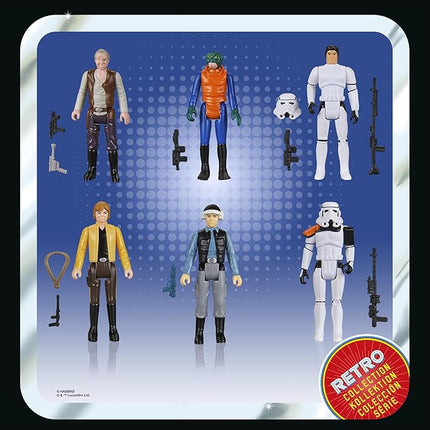 Star Wars Retro Collection Star Wars: A New Hope Multipack Action Figures 6-Pack 3.75"