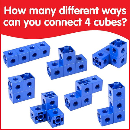 edxeducation Green-n-Learn Linking Cubes - Set of 100