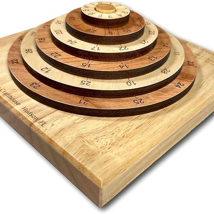 Creative Crafthouse Revolving Double Century Puzzle - Very Challenging Brain Teaser for Adults